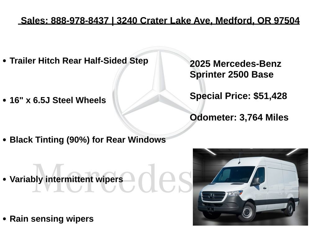 Used 2025 Mercedes-Benz Sprinter 2500 image 25
