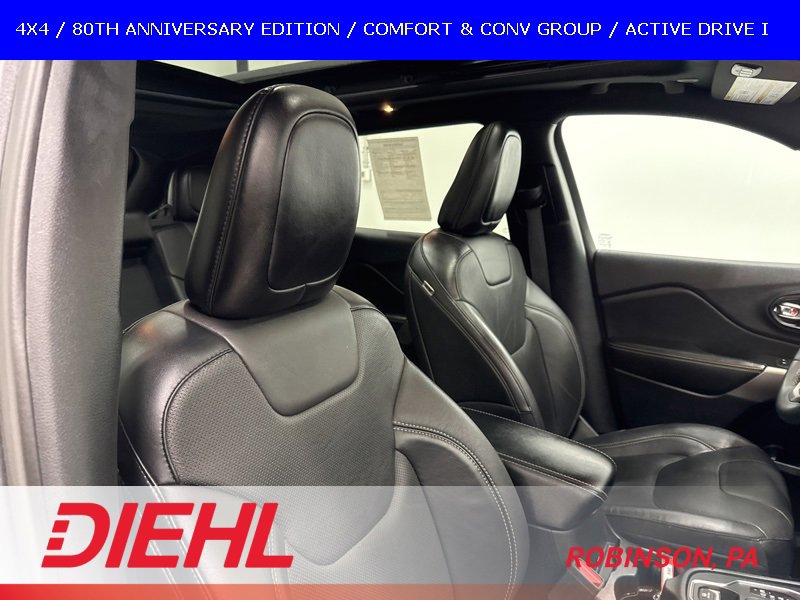 Certified 2021 Jeep Cherokee Latitude Lux 80th Anniv w/ Quick Order Package 26U 80TH image 13