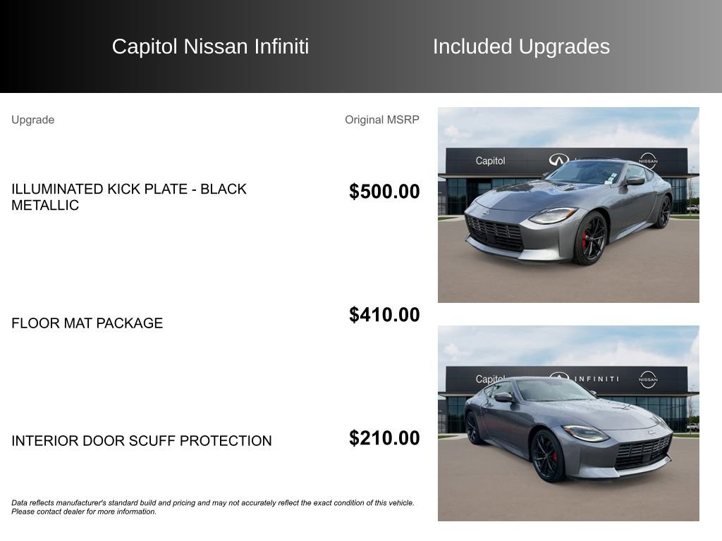 Used 2024 Nissan Z Performance w/ Floor Mat Package image 8