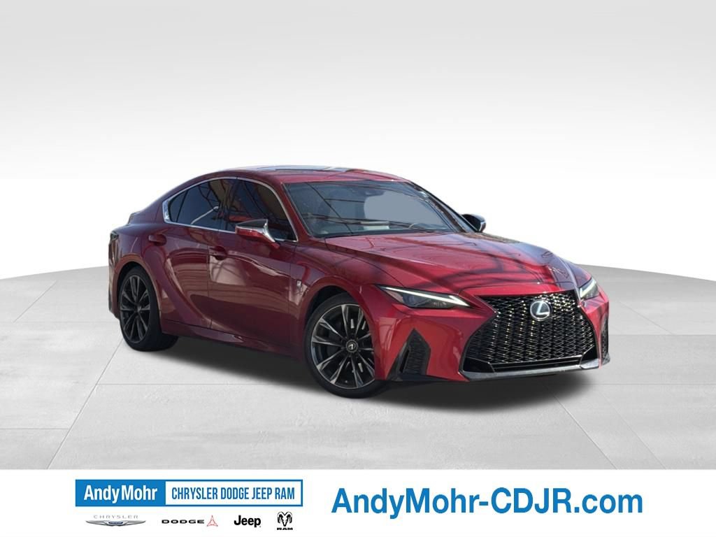 Used 2021 Lexus IS 350 F Sport w/ Accessory Package 2
