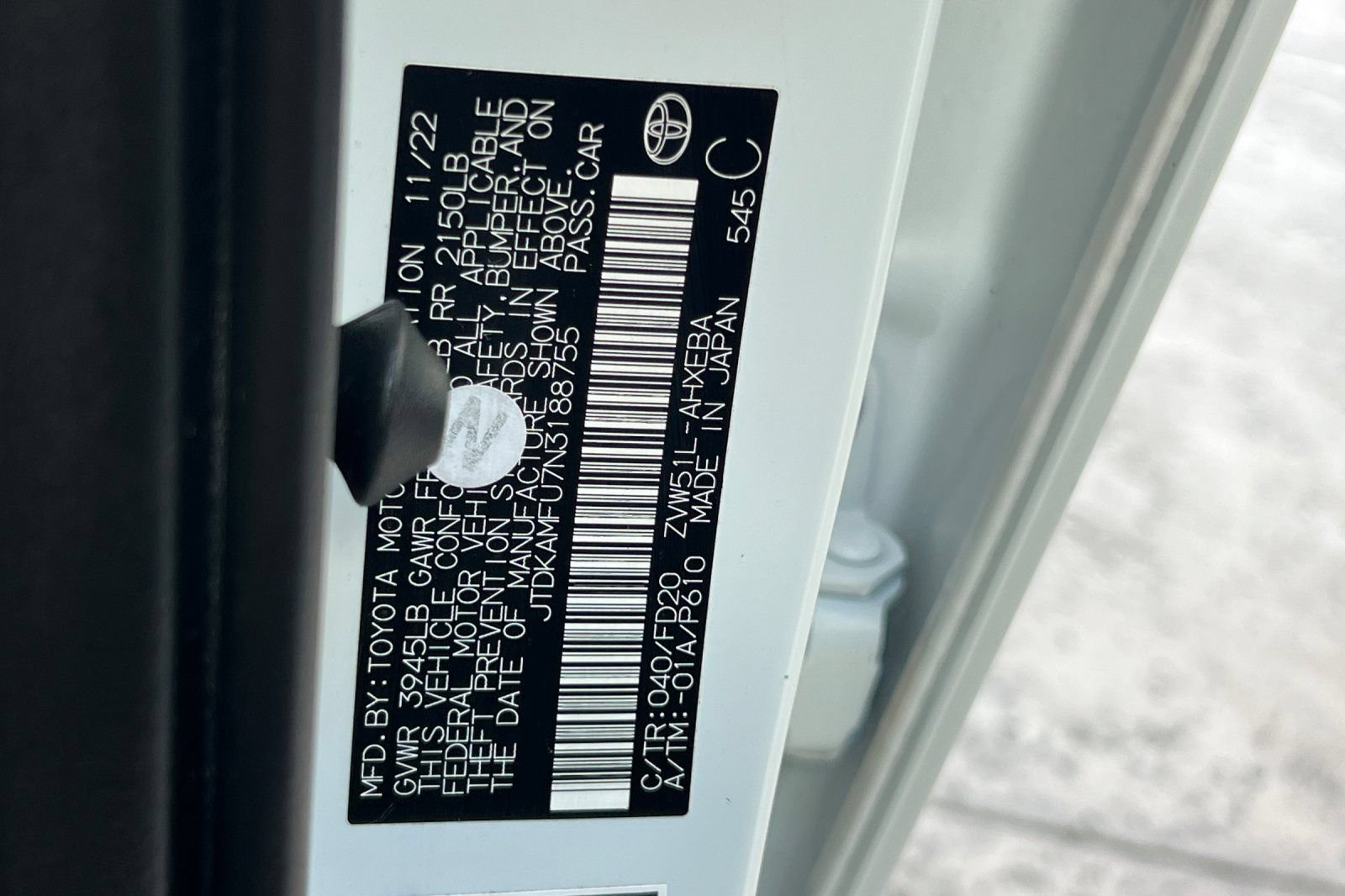 Certified 2022 Toyota Prius LE FWD image 29