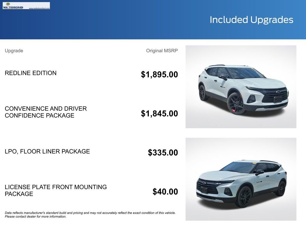 Used 2022 Chevrolet Blazer LT w/ Redline Edition FWD image 20