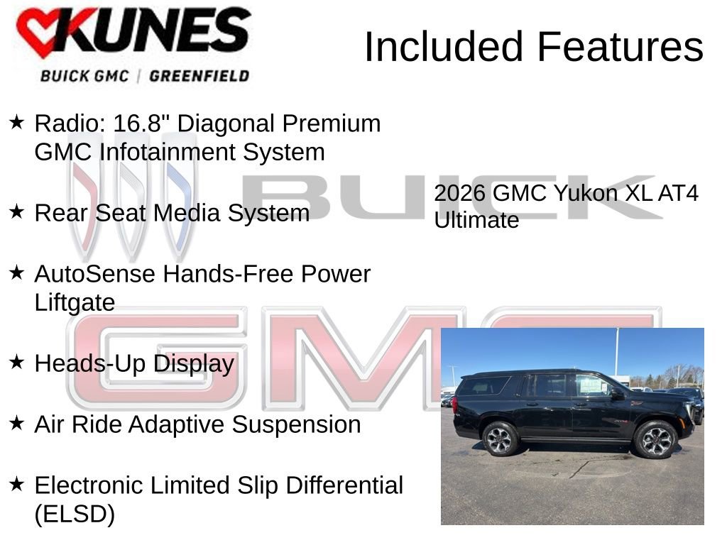 New 2026 GMC Yukon XL AT4 Ultimate image 4