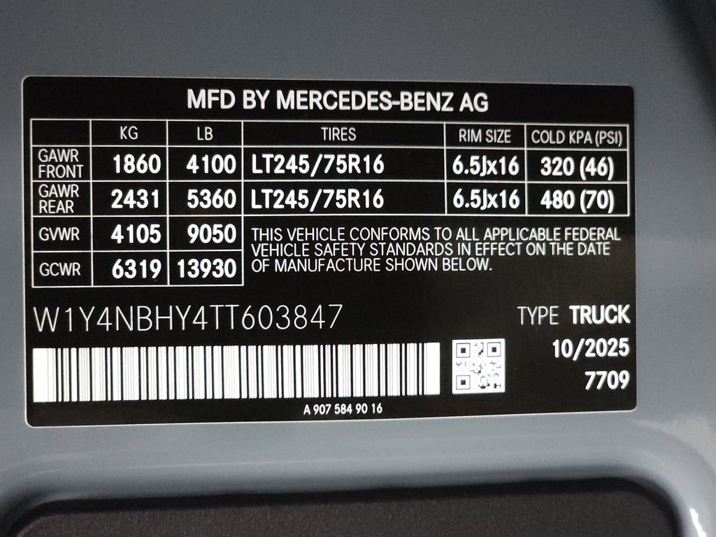 Used 2026 Mercedes-Benz Sprinter 2500 image 29