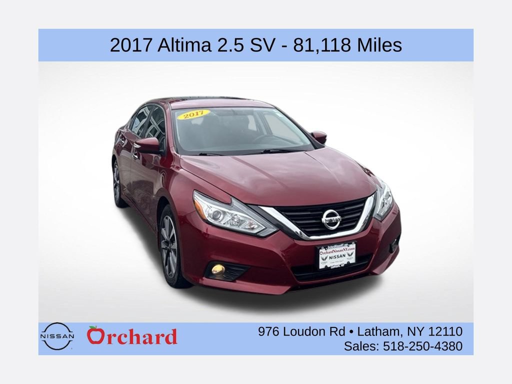 Used 2017 Nissan Altima 2.5 SV w/ Convenience Package