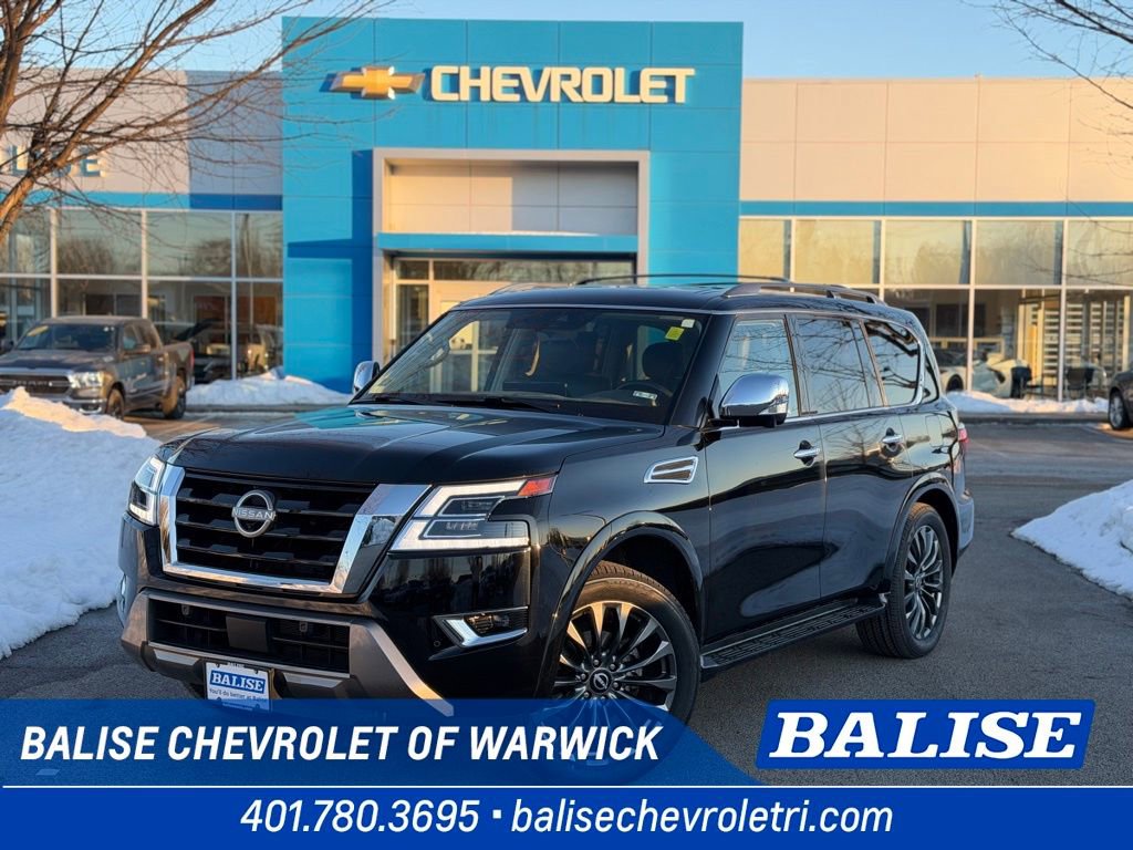 Used 2023 Nissan Armada Platinum w/ Captain's Chairs Package