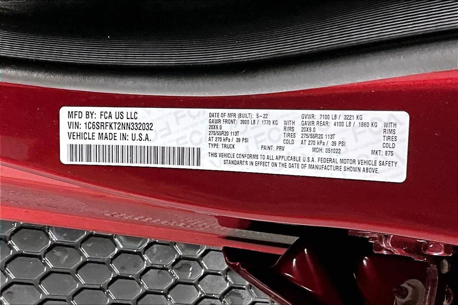 Used 2022 RAM 1500 Limited AWD/4WD image 66