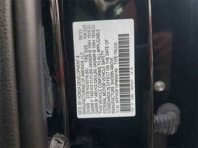 Used 2023 Honda Ridgeline Sport image 28