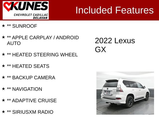 Used 2022 Lexus GX 460 Premium w/ Premium Package AWD/4WD image 3