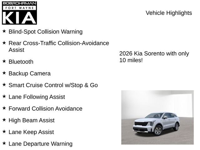 New 2026 Kia Sorento LX image 7