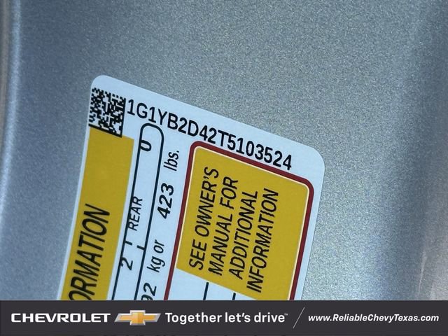 New 2026 Chevrolet Corvette Stingray Preferred Cpe w/ 2LT RWD image 26