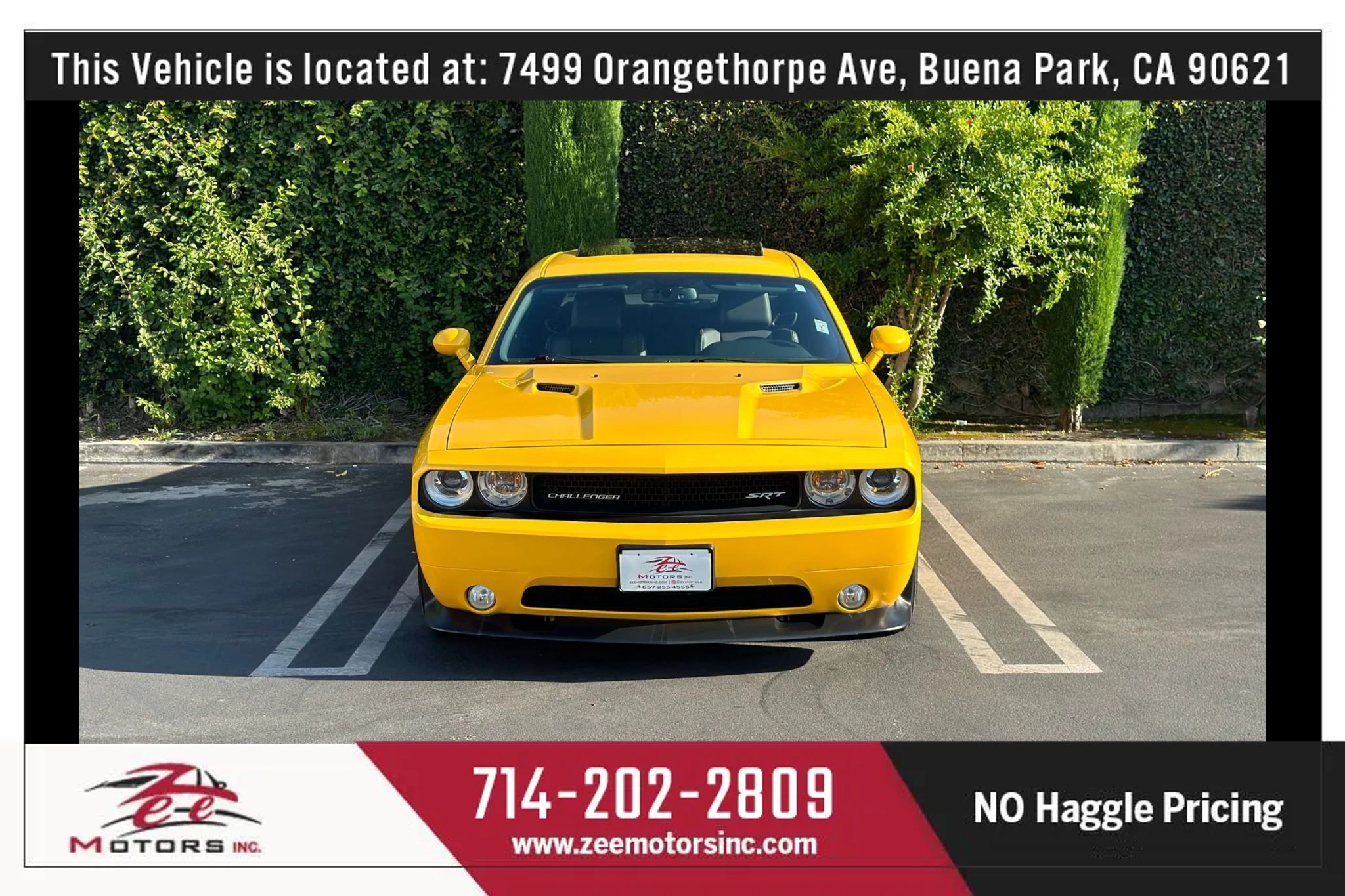 Used 2012 Dodge Challenger SRT8 Yellow Jacket w/ Premium Sound Group RWD image 14