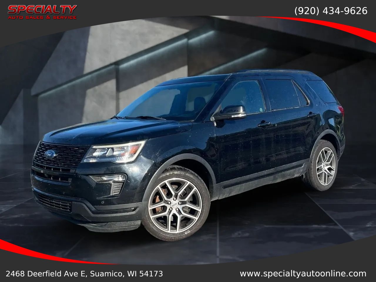 Used 2018 Ford Explorer Sport AWD/4WD image 1