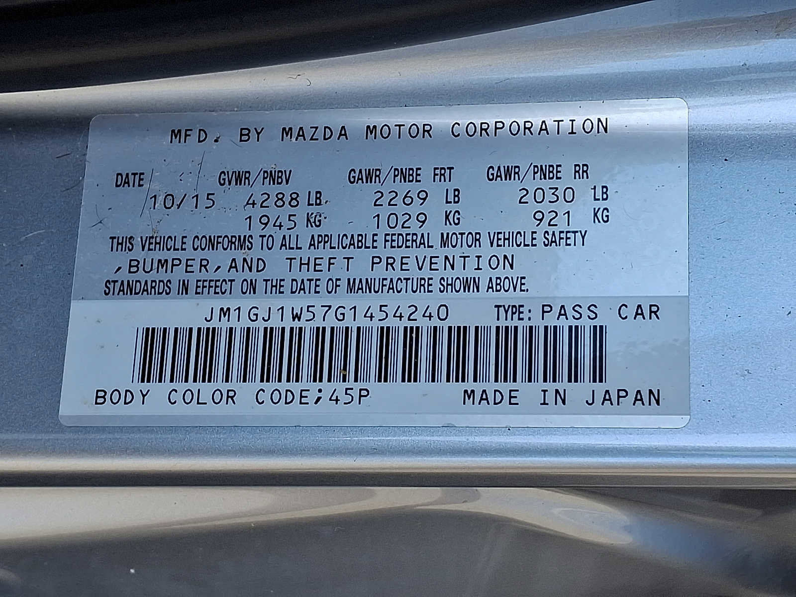 Used 2016 MAZDA MAZDA6 Grand Touring w/ GT Technology Package FWD image 25