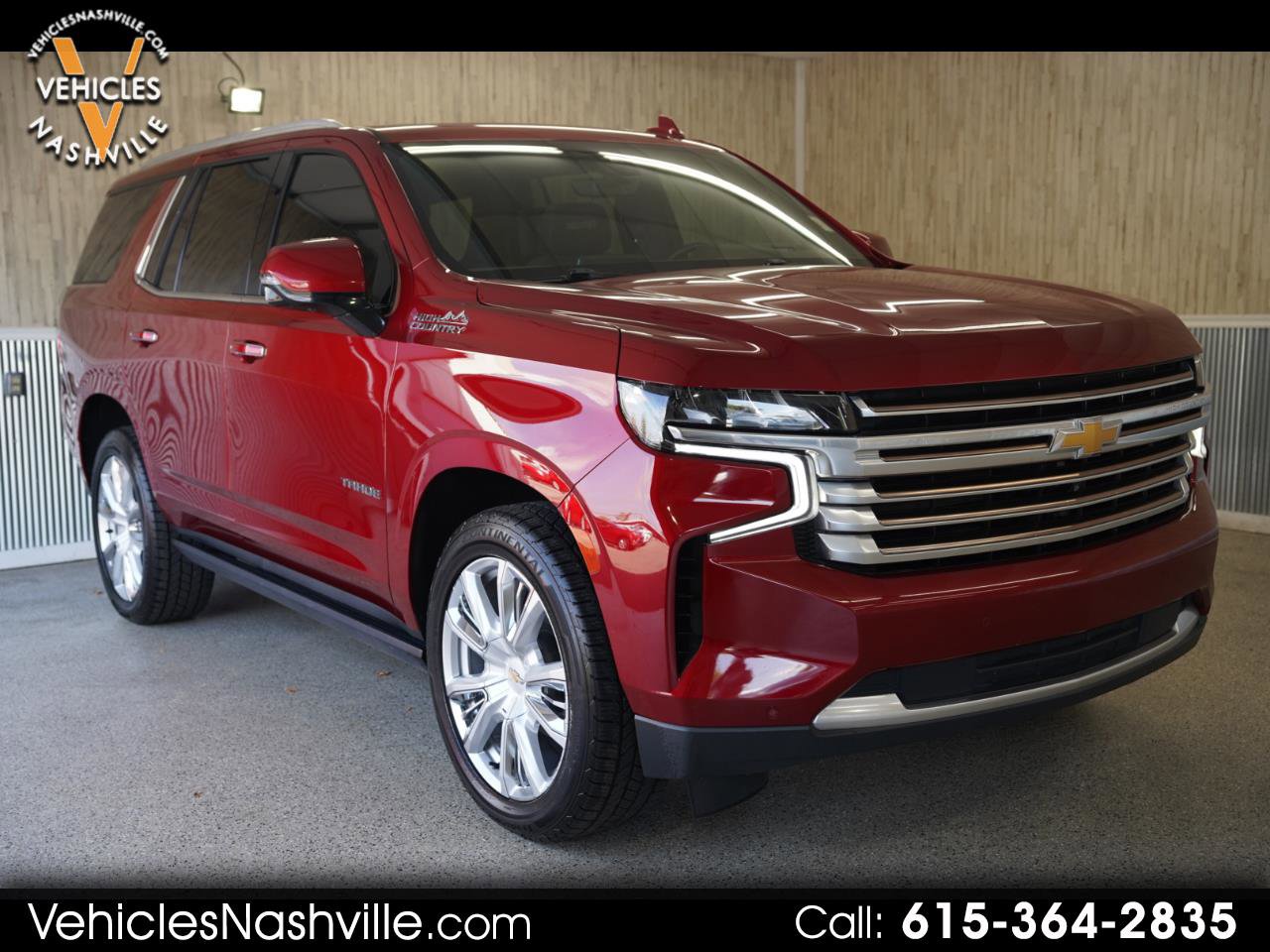 Used 2021 Chevrolet Tahoe High Country w/ Premium Package