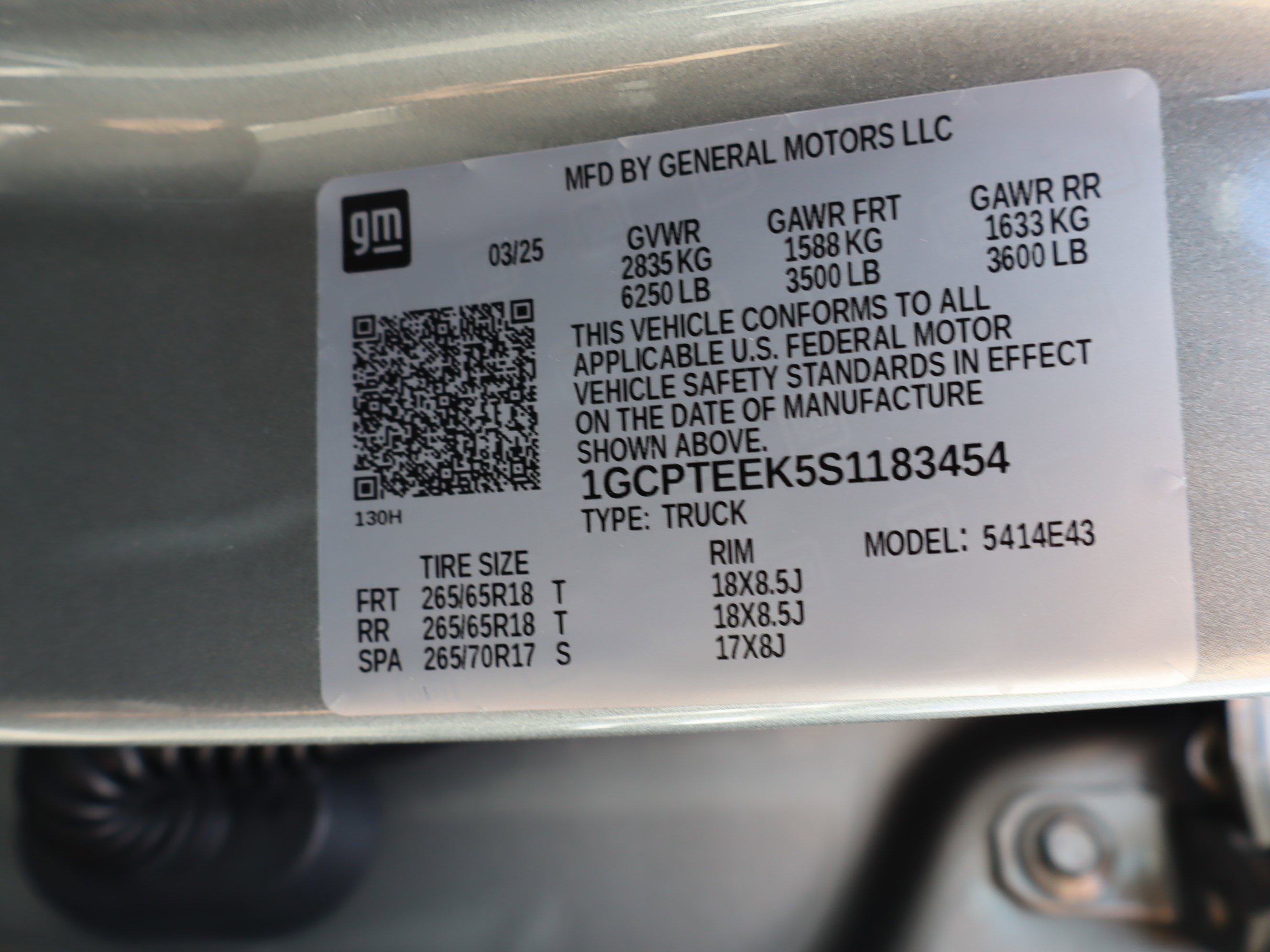 Used 2025 Chevrolet Colorado Trail Boss image 43