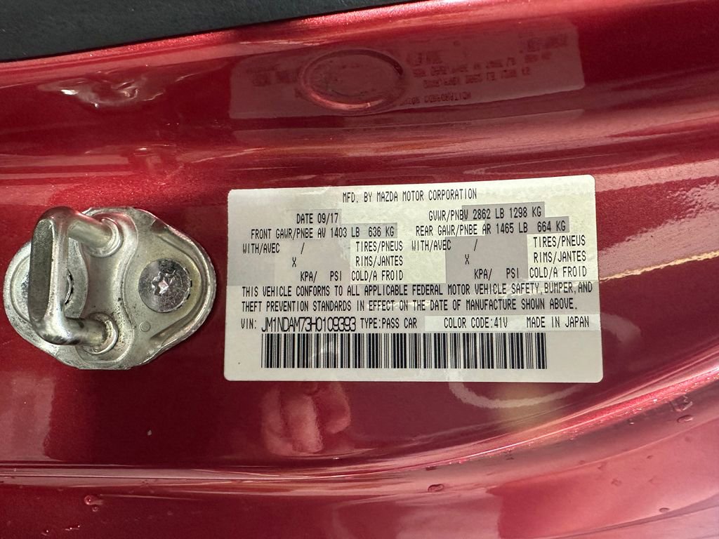 Used 2017 MAZDA MX-5 Miata RF Grand Touring w/ Appearance Package image 25