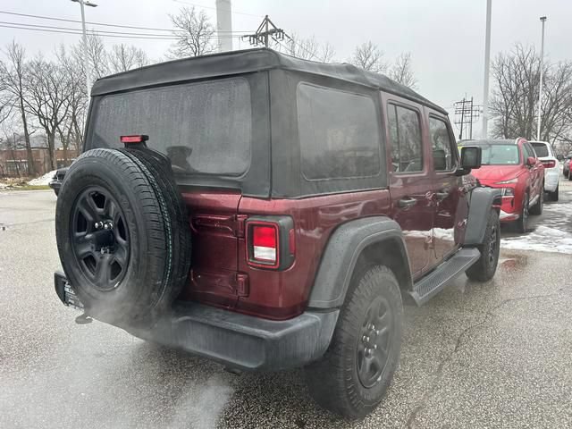 Used 2021 Jeep Wrangler Unlimited Sport AWD/4WD image 3