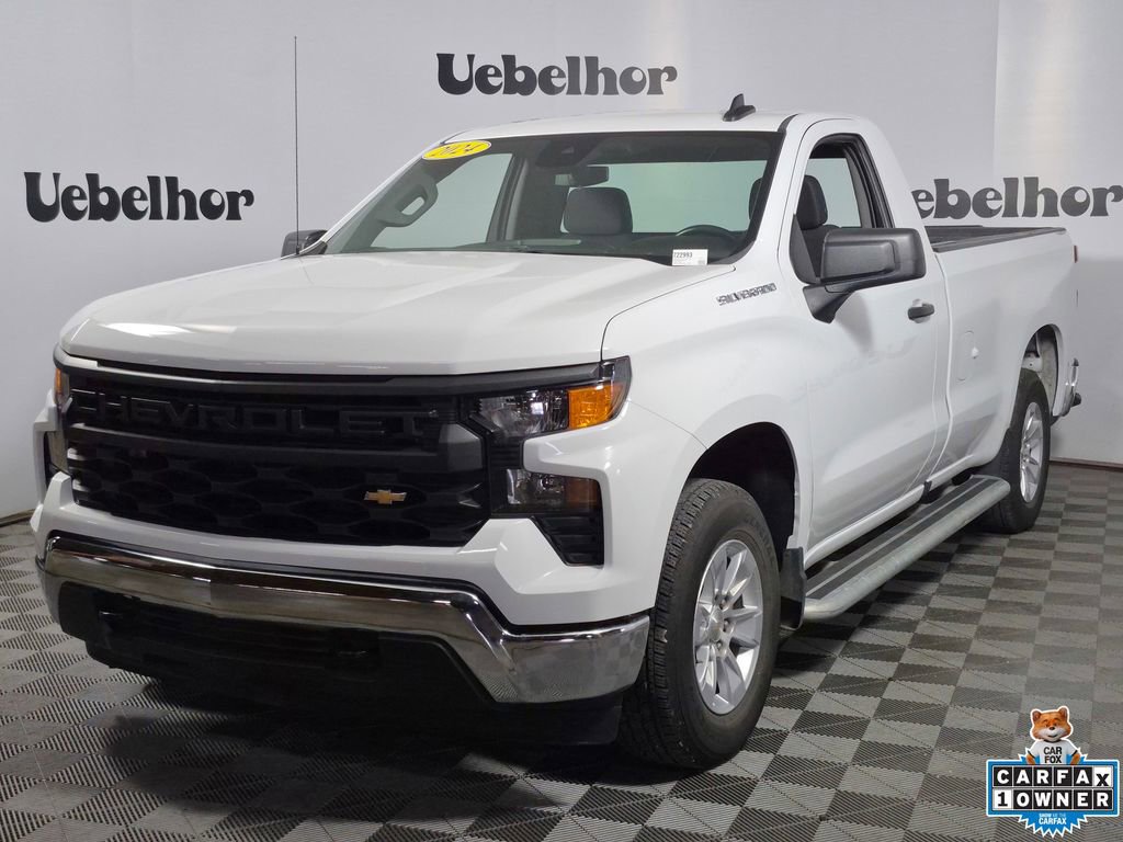 Certified 2024 Chevrolet Silverado 1500 W/T w/ WT Fleet Convenience Package RWD image 3