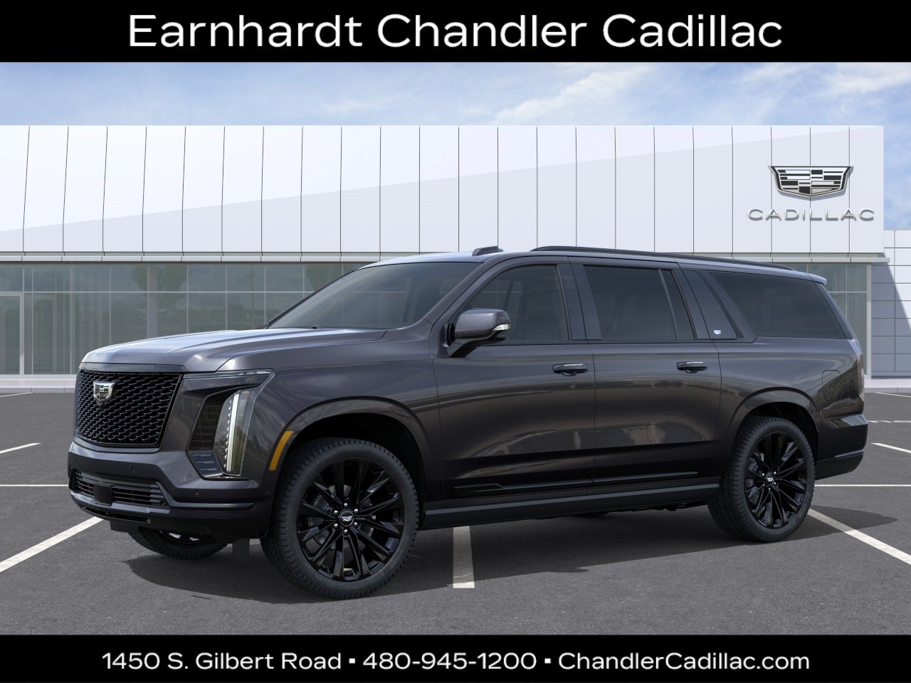 New 2026 Cadillac Escalade ESV Platinum Sport w/ LPO, ONYX Package AWD/4WD image 1