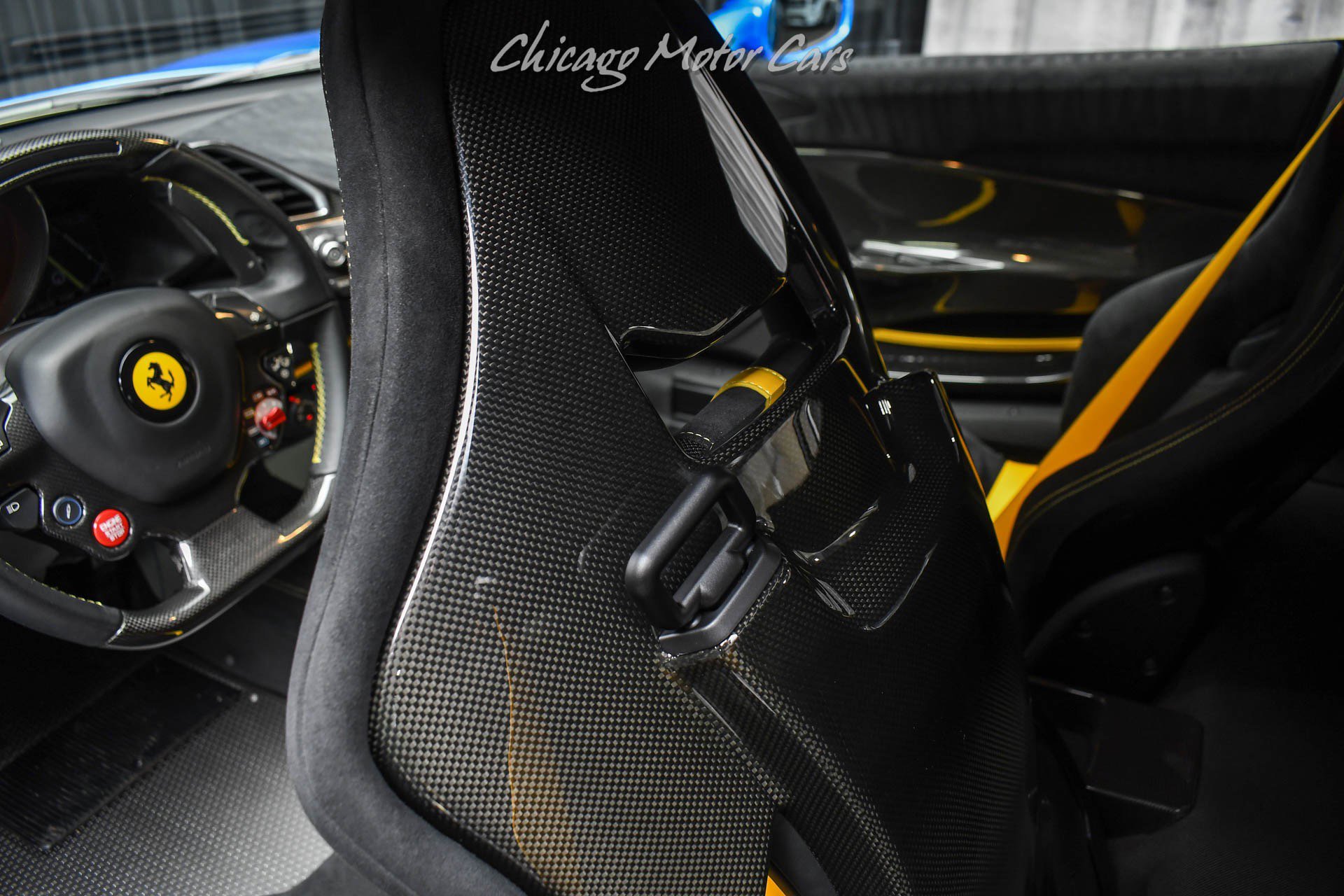 Used 2020 Ferrari 488 Pista Coupe Blu Corsa HRE Wheels Ful image 23