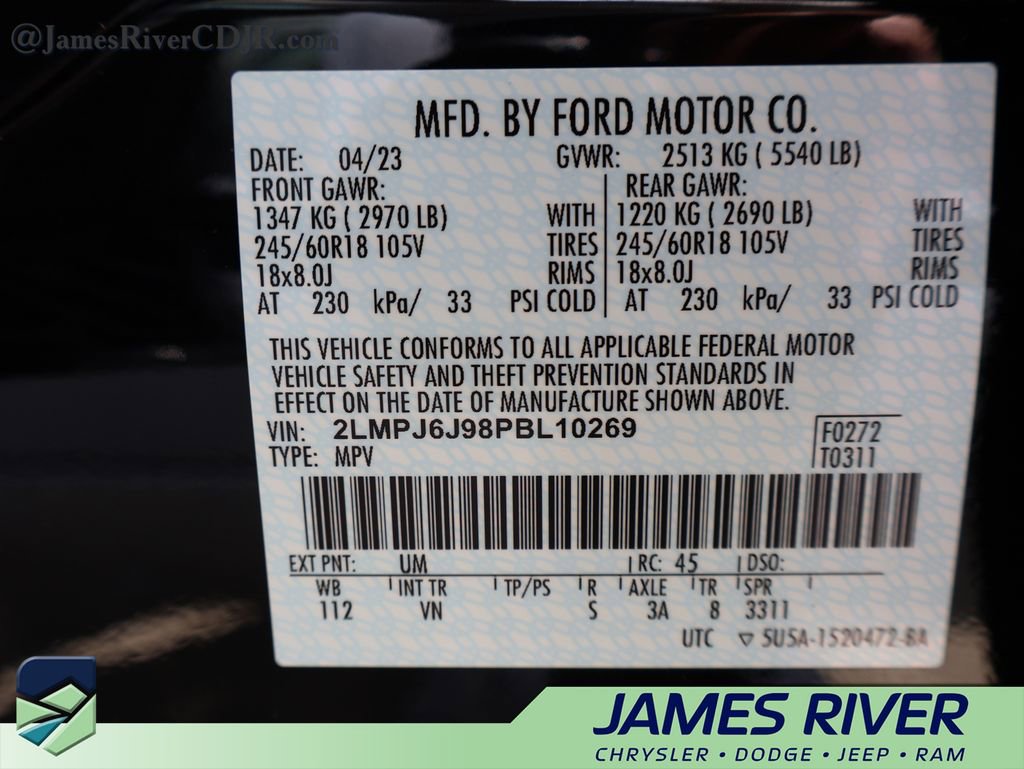 Used 2023 Lincoln Nautilus FWD image 40