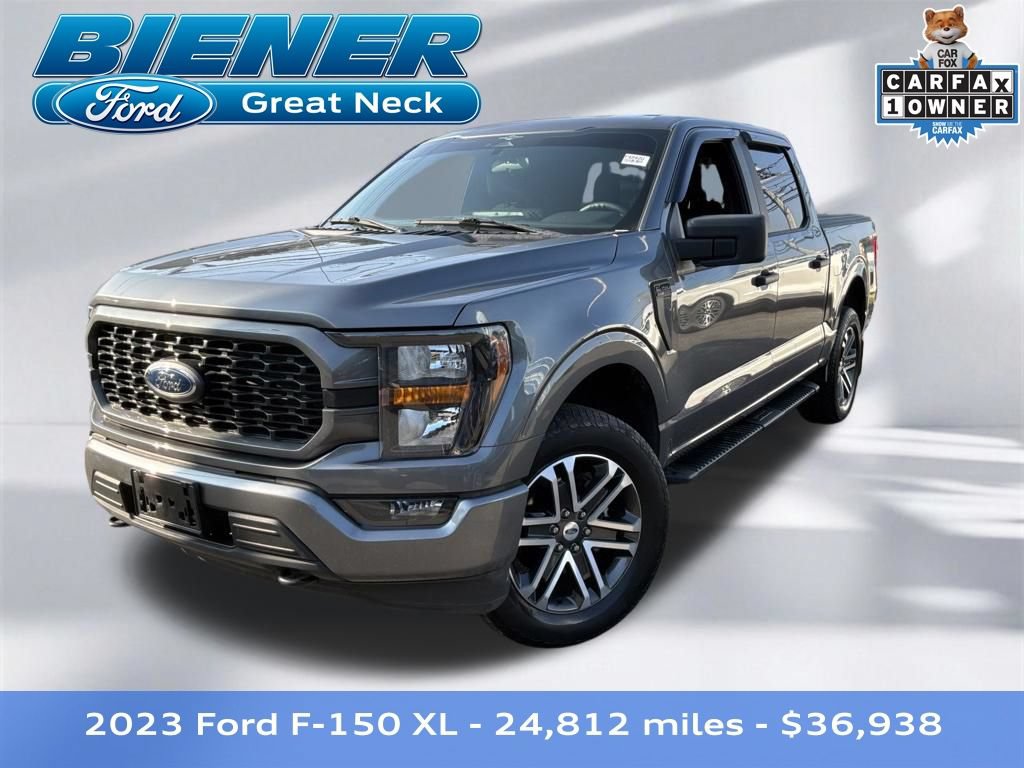 Certified 2023 Ford F150 XL w/ STX Appearance Package AWD/4WD 360° Tour