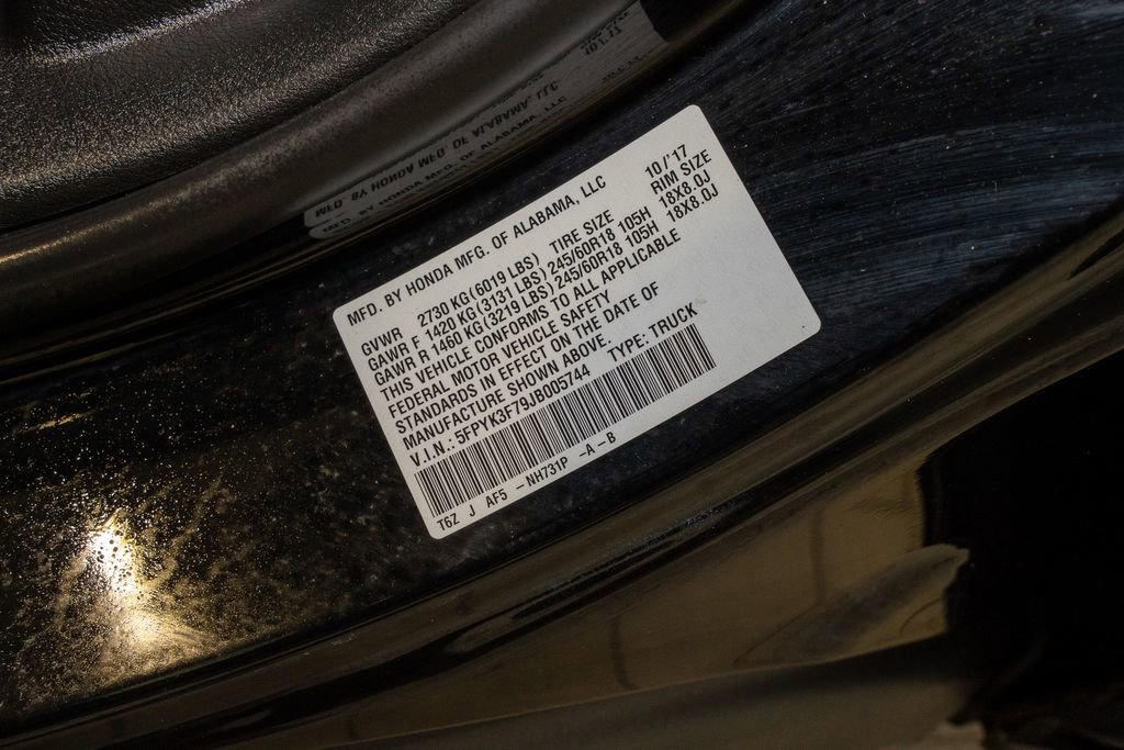 Used 2018 Honda Ridgeline RTL-E image 20