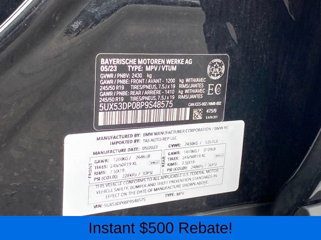 Used 2023 BMW X3 xDrive30i image 27