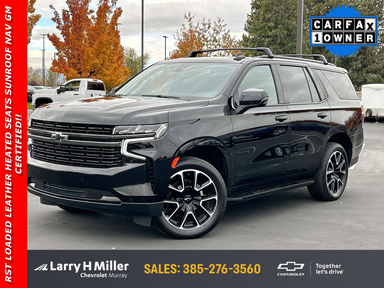 Certified 2022 Chevrolet Tahoe RST w/ Sport Performance Package