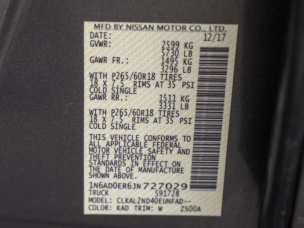 Used 2018 Nissan Frontier SV w/ Value Truck Package image 29