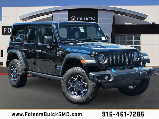 Used 2022 Jeep Wrangler Unlimited Rubicon 4xe w/ Cold Weather Group AWD/4WD image 1