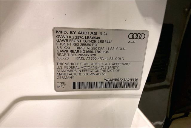 Used 2025 Audi Q6 e-tron Premium Plus w/ Premium Plus image 34