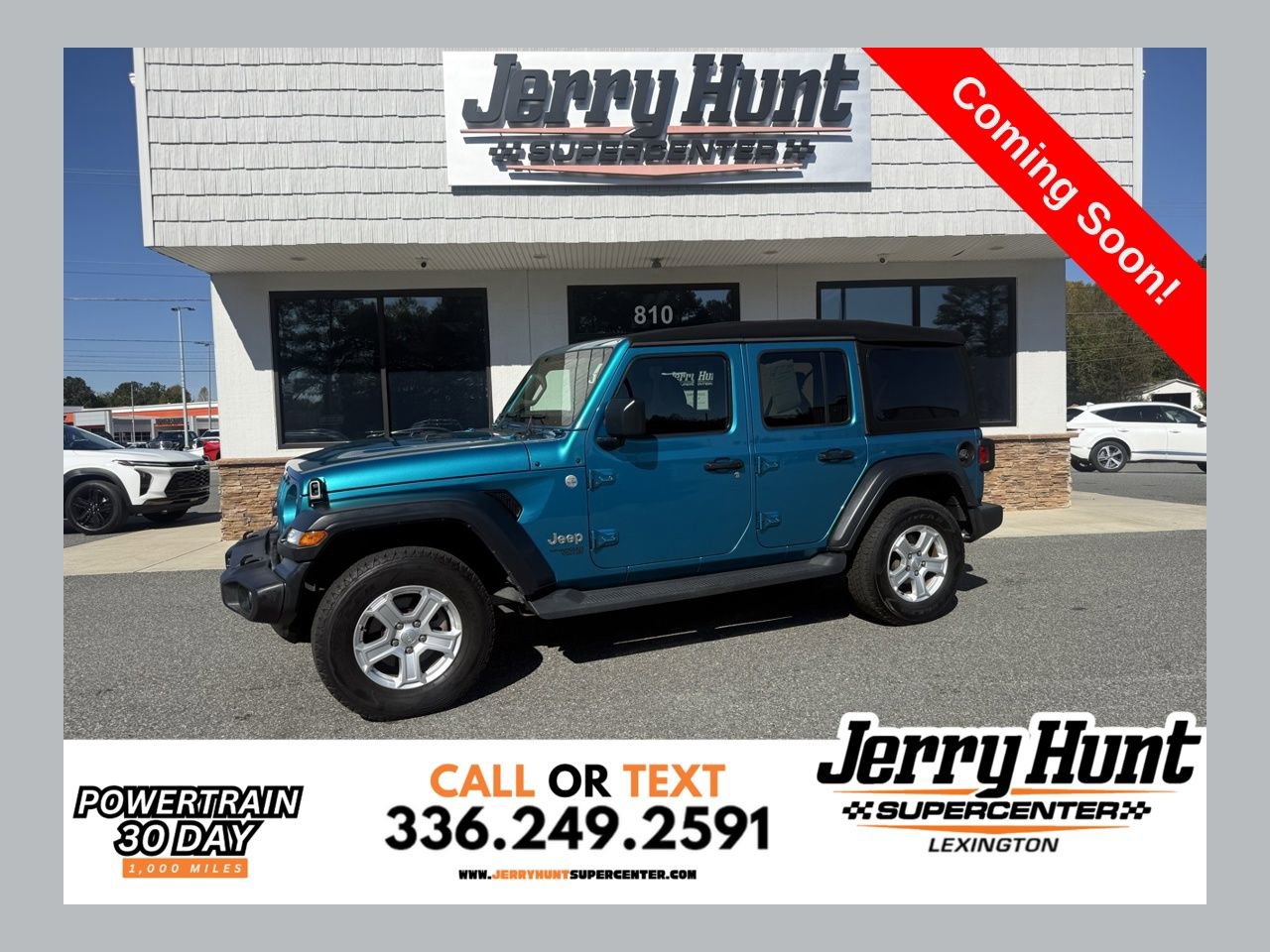 Used 2019 Jeep Wrangler Unlimited Sport S