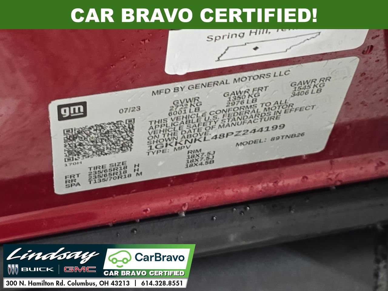 Certified 2023 GMC Acadia SLE w/ Driver Convenience Package image 32