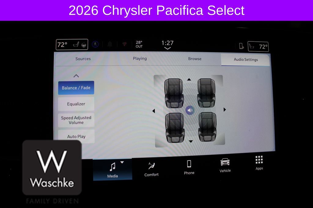 New 2026 Chrysler Pacifica Select w/ S Appearance Package image 44