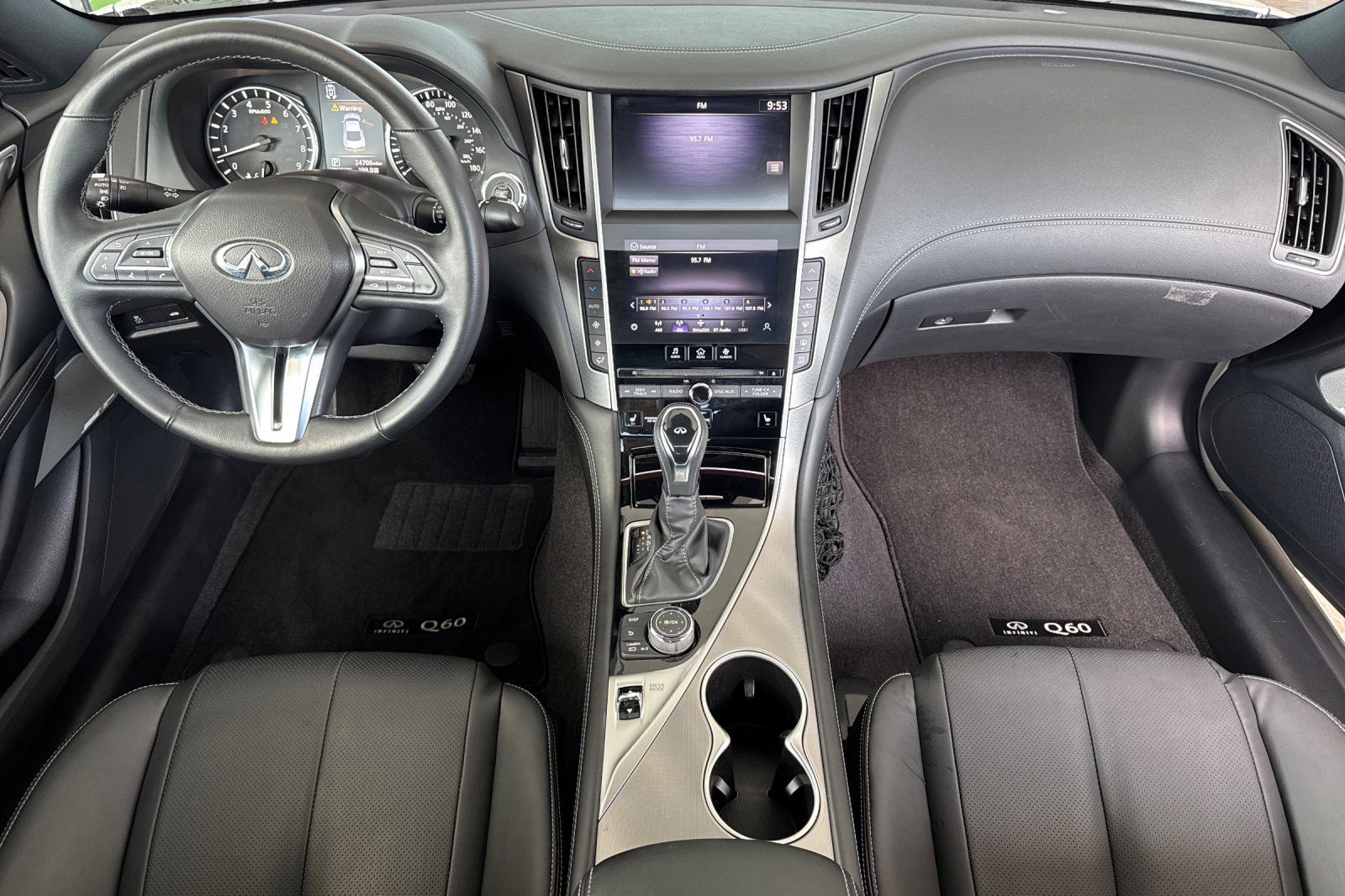 Used 2022 INFINITI Q60 3.0t Luxe w/ Cargo Package RWD image 4