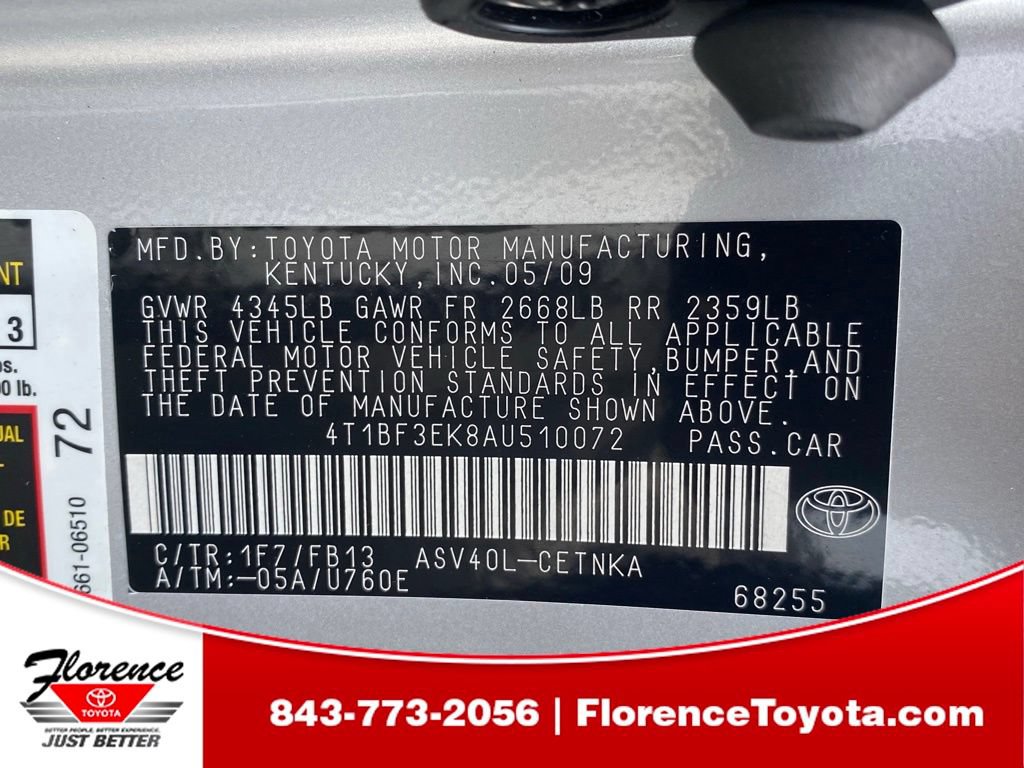 Used 2010 Toyota Camry FWD image 19