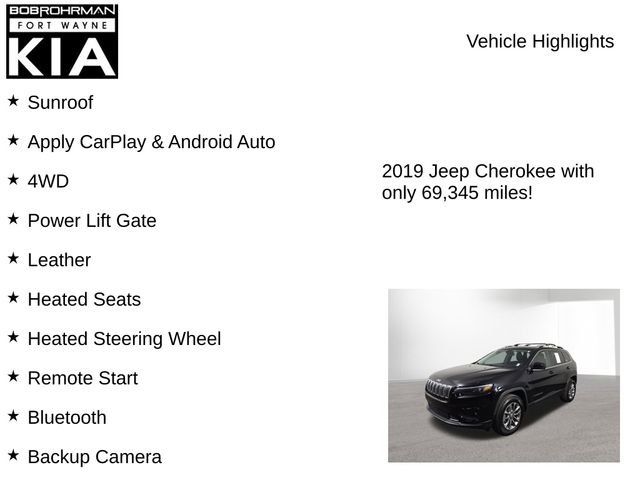 Used 2019 Jeep Cherokee Latitude Plus w/ Comfort/Convenience Group image 8