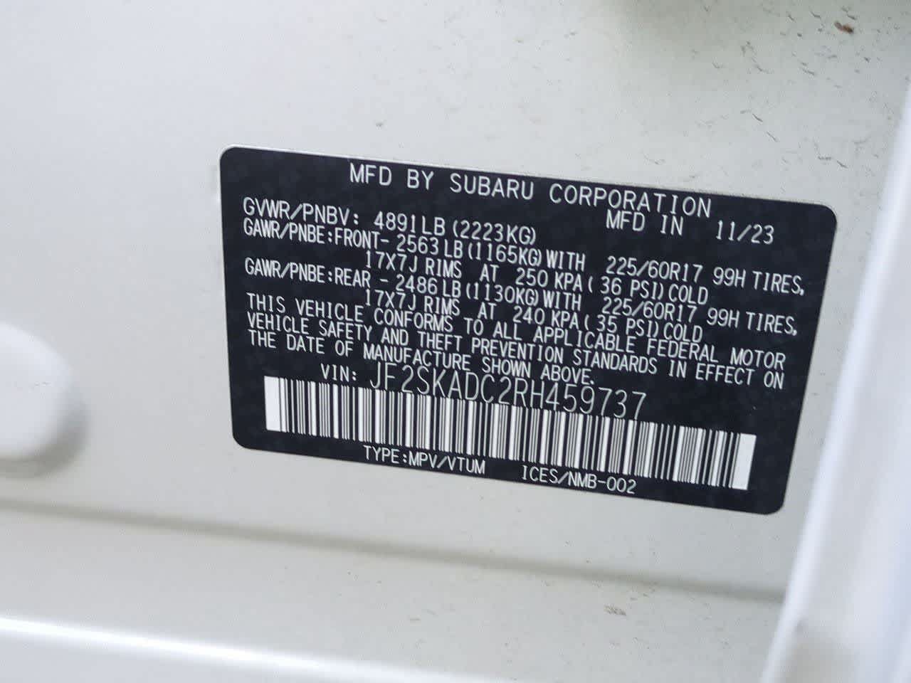 Certified 2024 Subaru Forester Premium AWD/4WD image 36