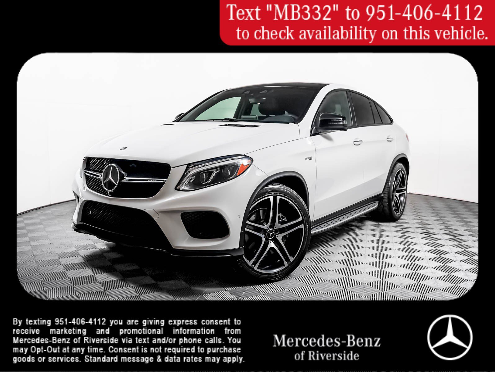 Certified 2019 Mercedes-Benz GLE 43 AMG 4MATIC Coupe image 1