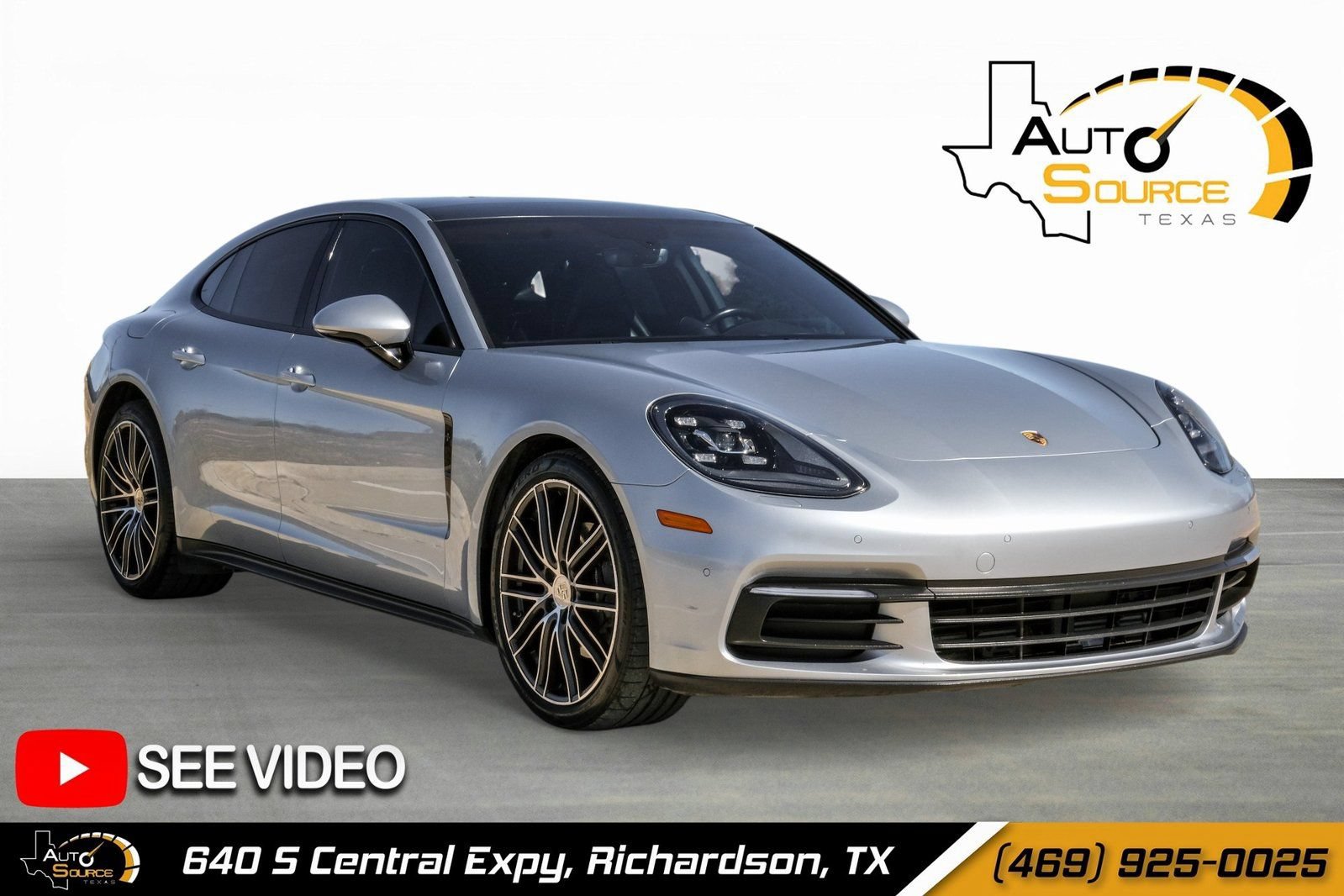 Used 2018 Porsche Panamera 4 AWD/4WD image 1
