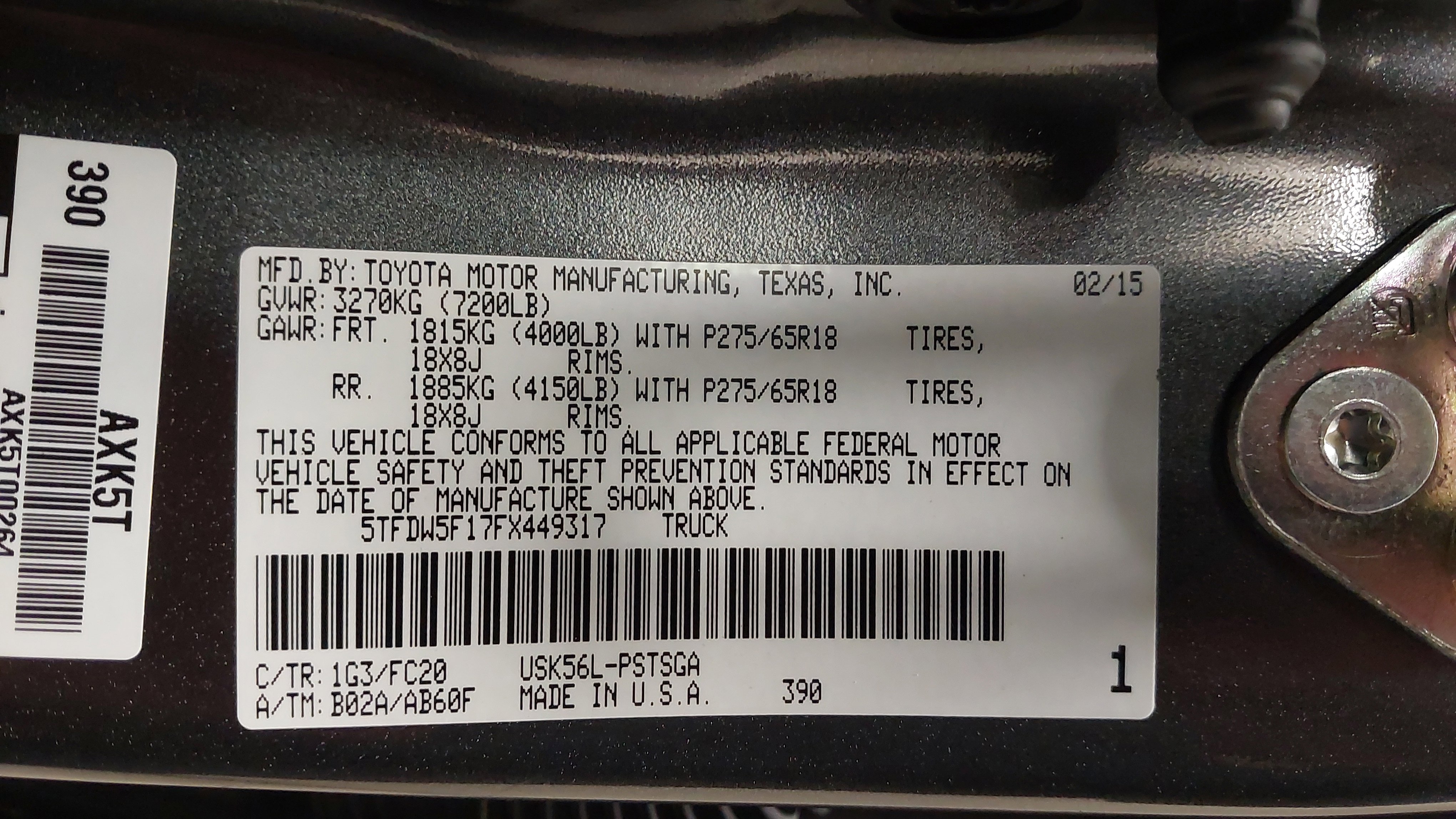 Used 2015 Toyota Tundra SR5 image 34