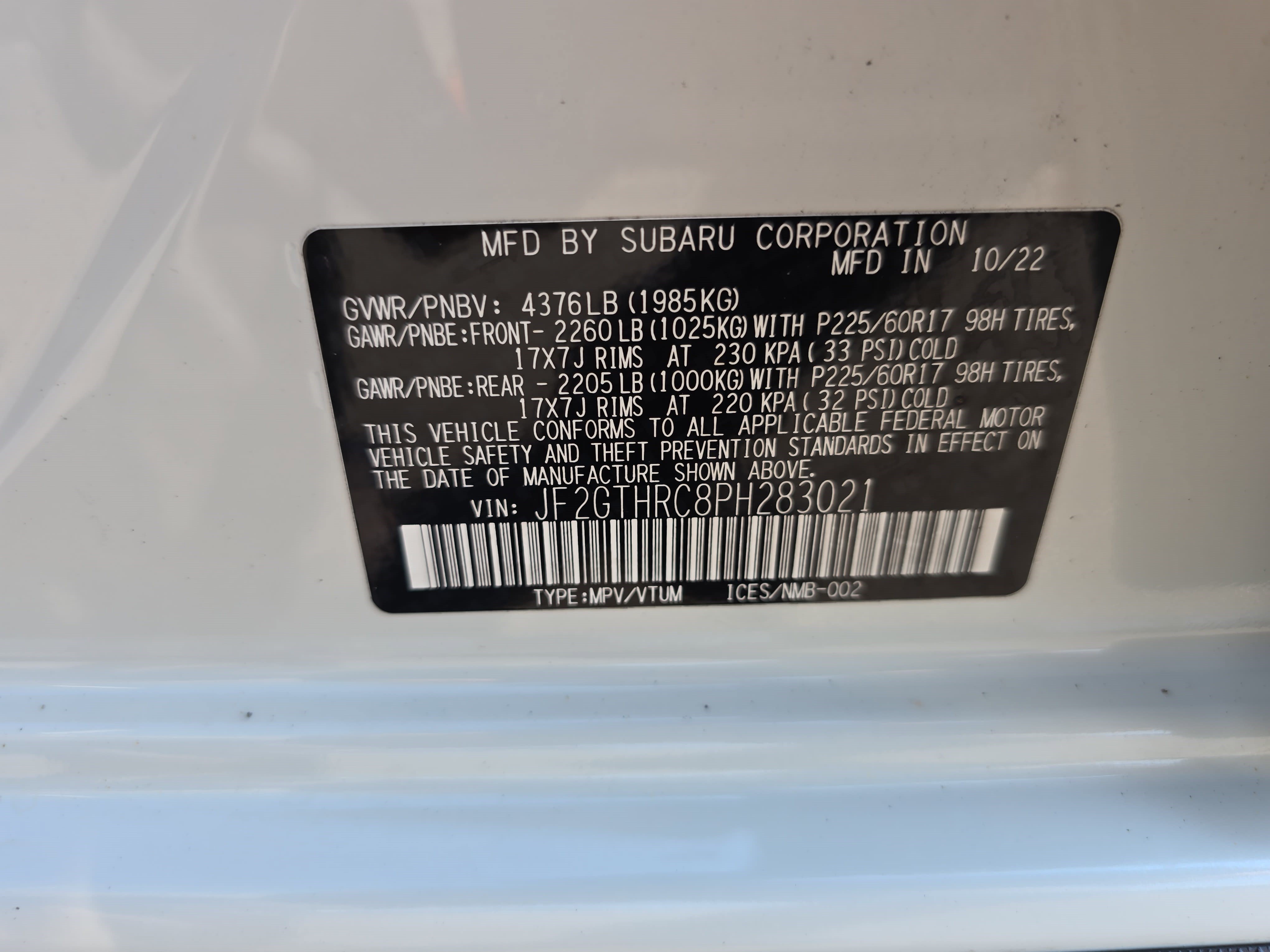 Used 2023 Subaru Crosstrek 2.5i Sport AWD/4WD image 30