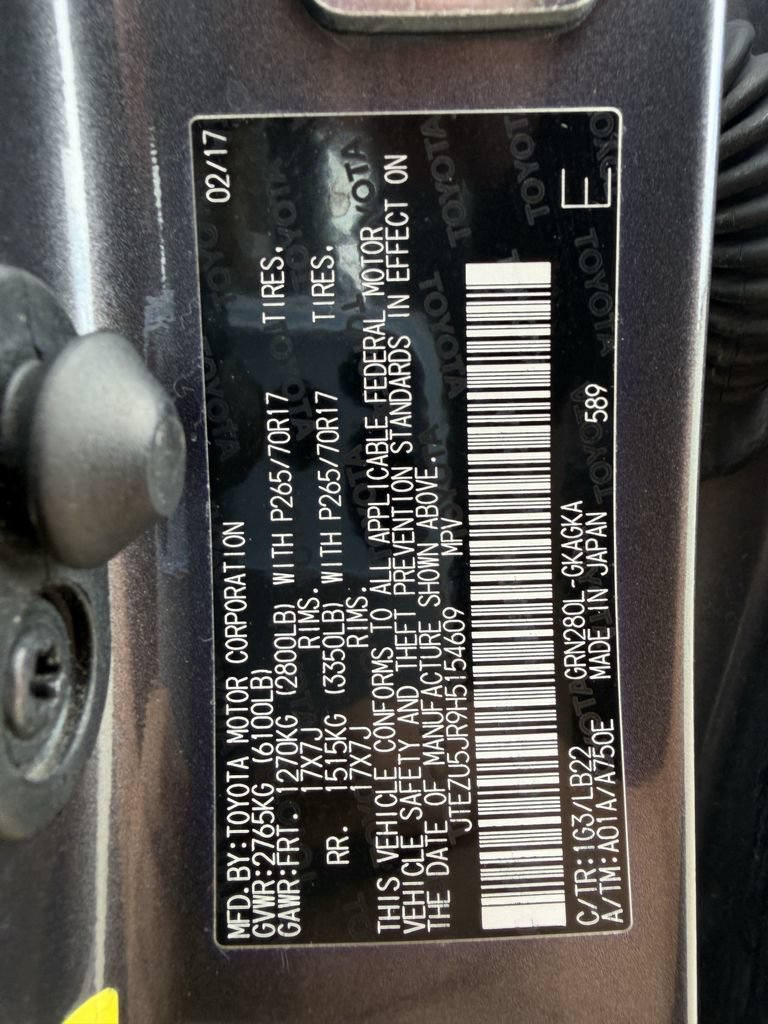 Used 2017 Toyota 4Runner SR5 Premium RWD image 29