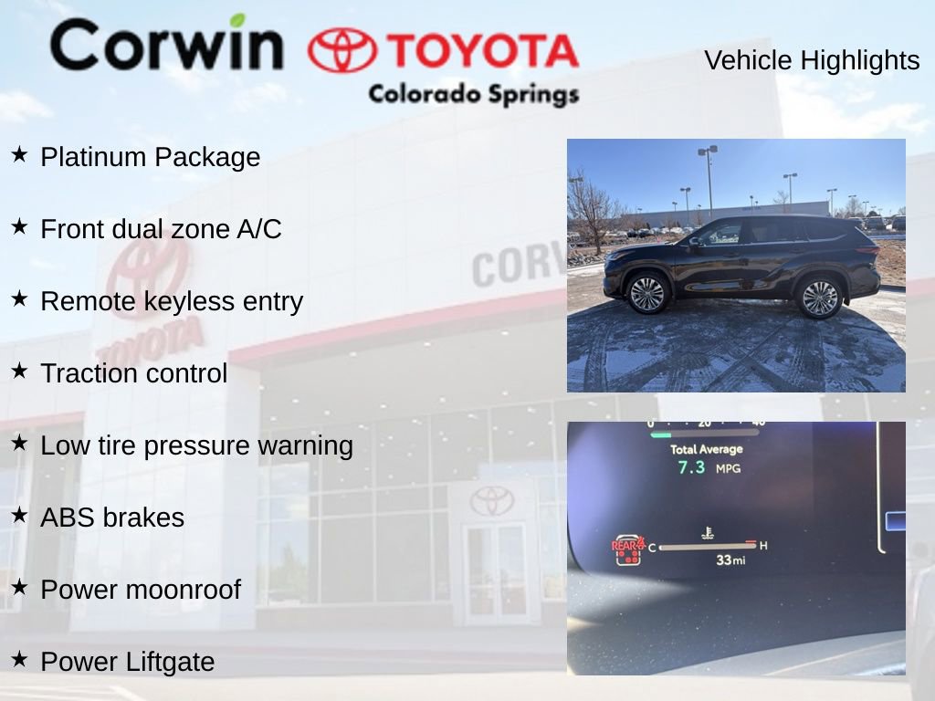 Used 2026 Toyota Highlander Platinum image 13