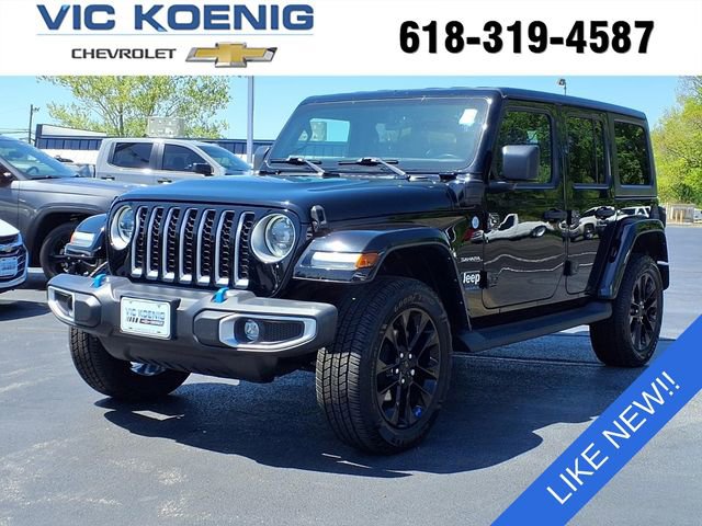 Used 2023 Jeep Wrangler Unlimited Sahara w/ Cold Weather Group AWD/4WD image 1