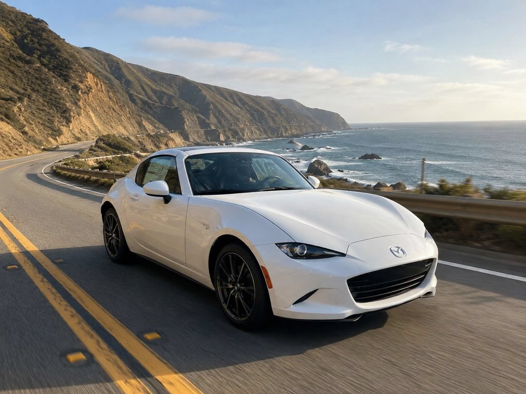 New 2026 MAZDA MX-5 Miata RF Grand Touring RWD image 1