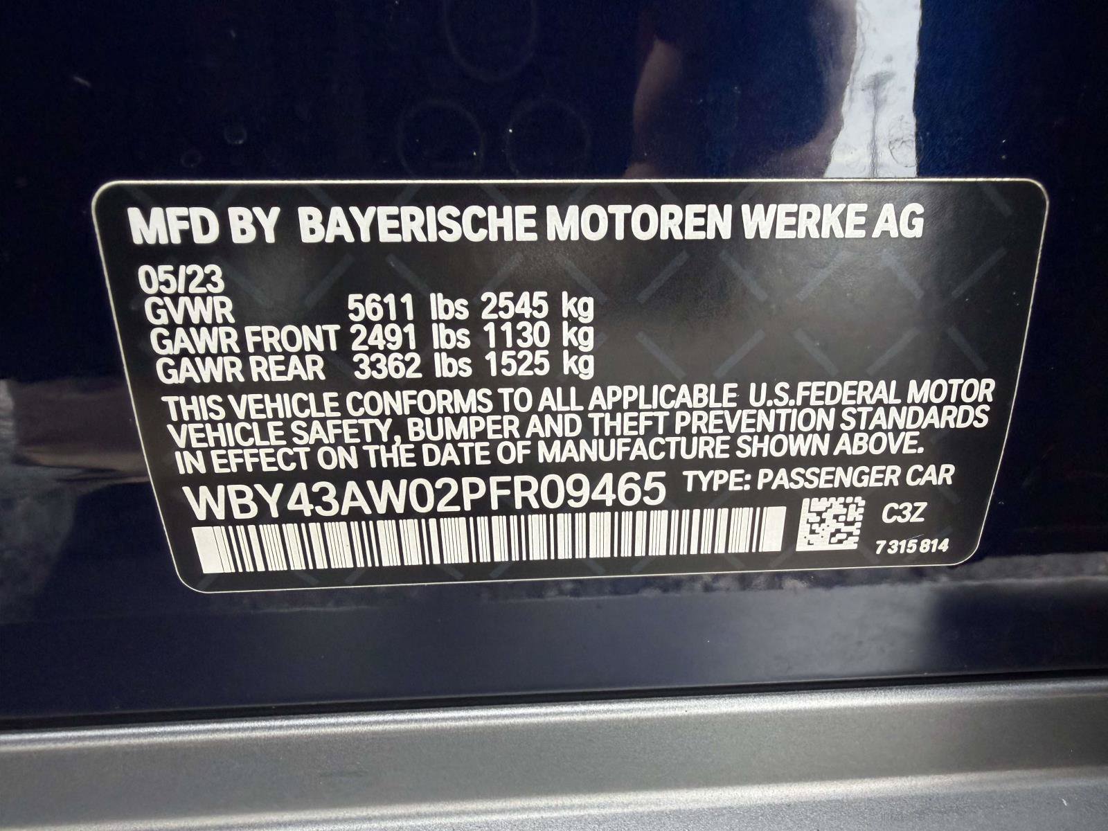 Used 2023 BMW i4 eDrive35 w/ Premium Package RWD image 34