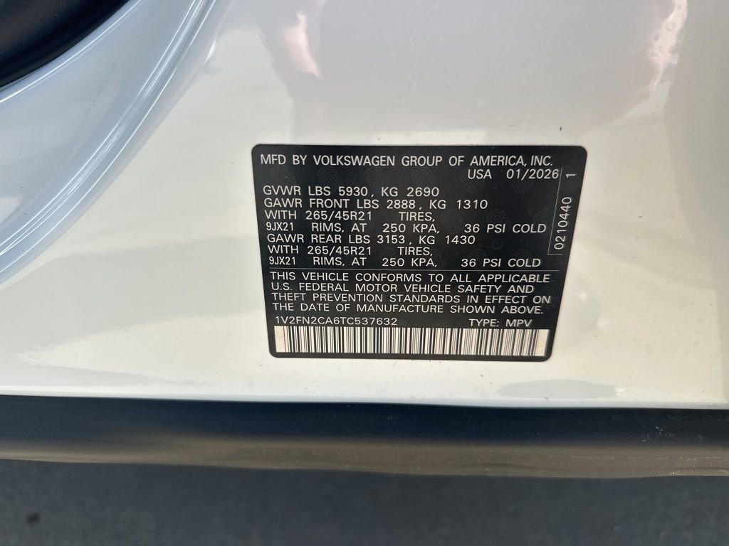 New 2026 Volkswagen Atlas SEL Premium R-Line image 32